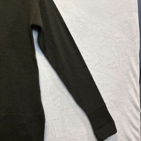 Neiman Marcus Women's Cashmere Collection Turtleneck Sweater Green Size XS - Picture 7 of 16